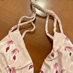 Acacia Swimwear island orchid tunnels top